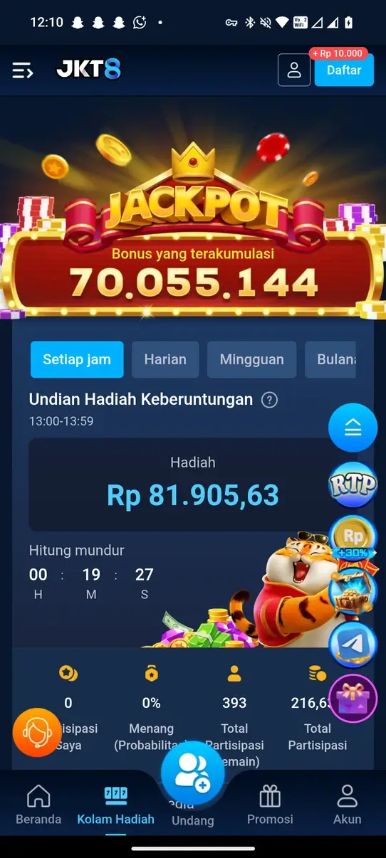 Screenshot JKT8 APK v9.82