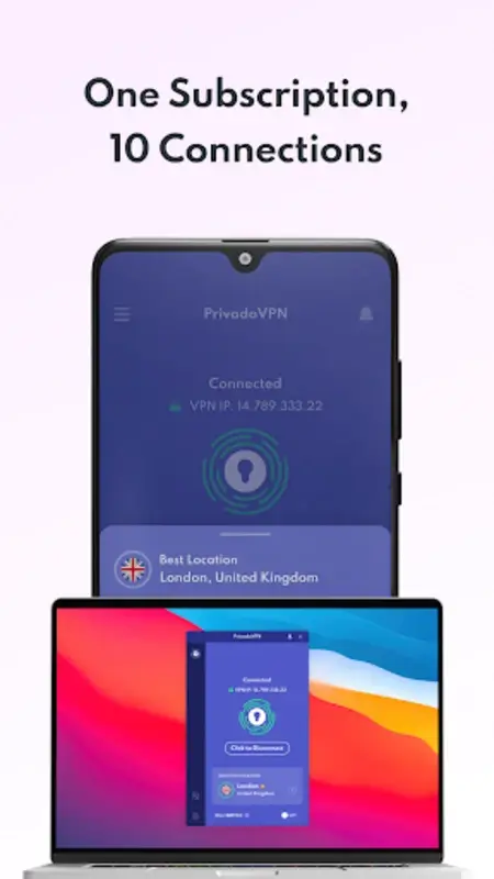 Screenshot PrivadoVPN APK 4.0.11