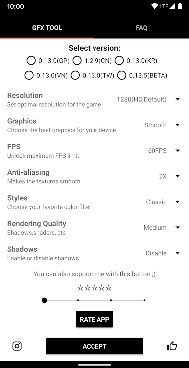 Screenshot GFX Tool APK v10.4.0 untuk Optimasi Grafik PUBG