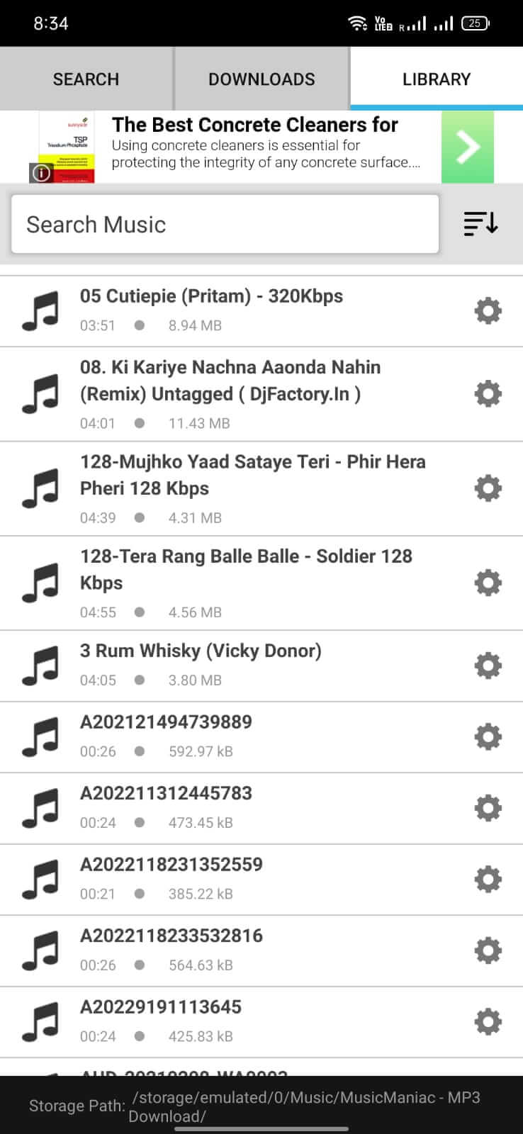 Screenshot Music Maniac APK