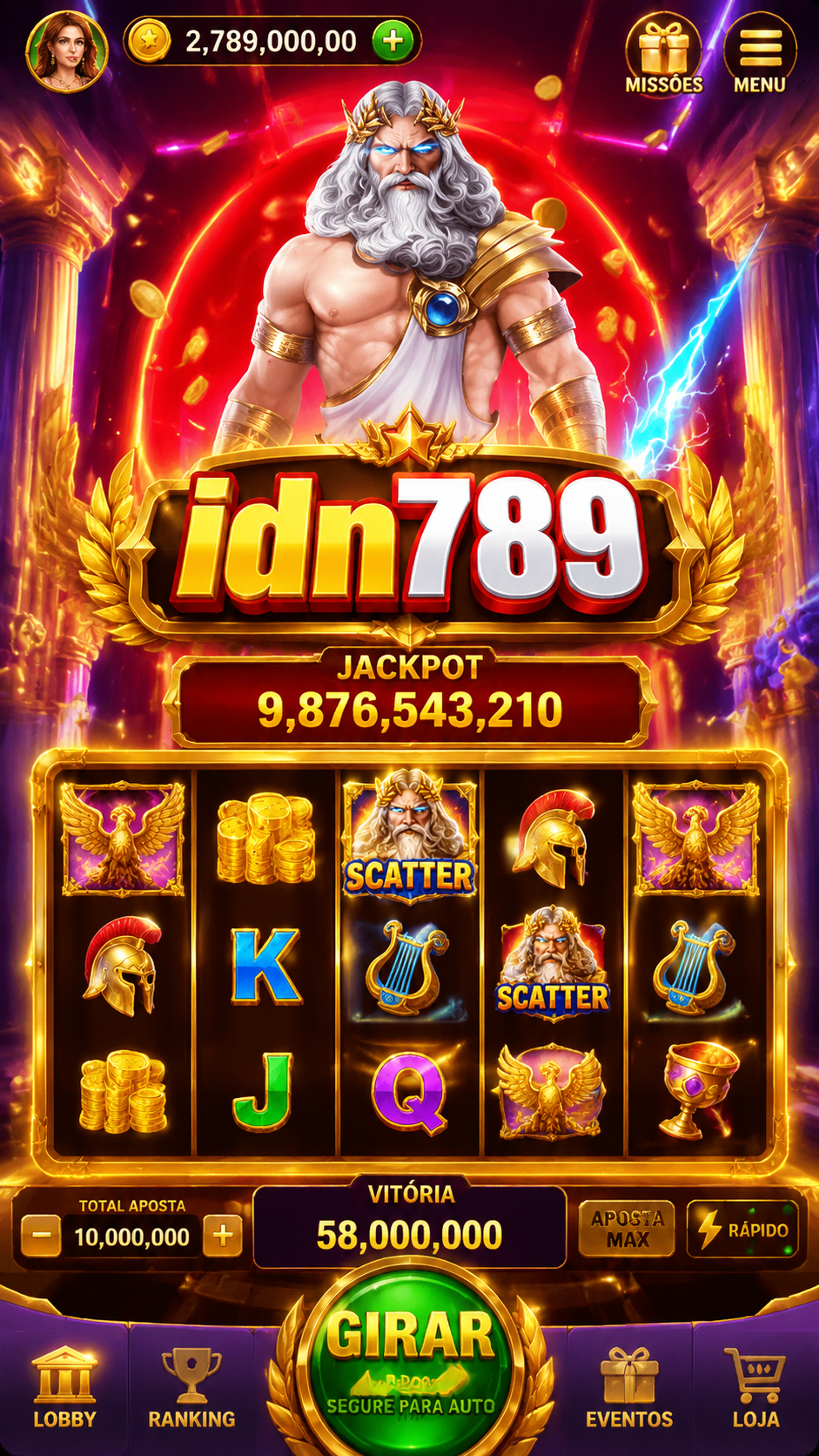 Screenshot idn789 APK