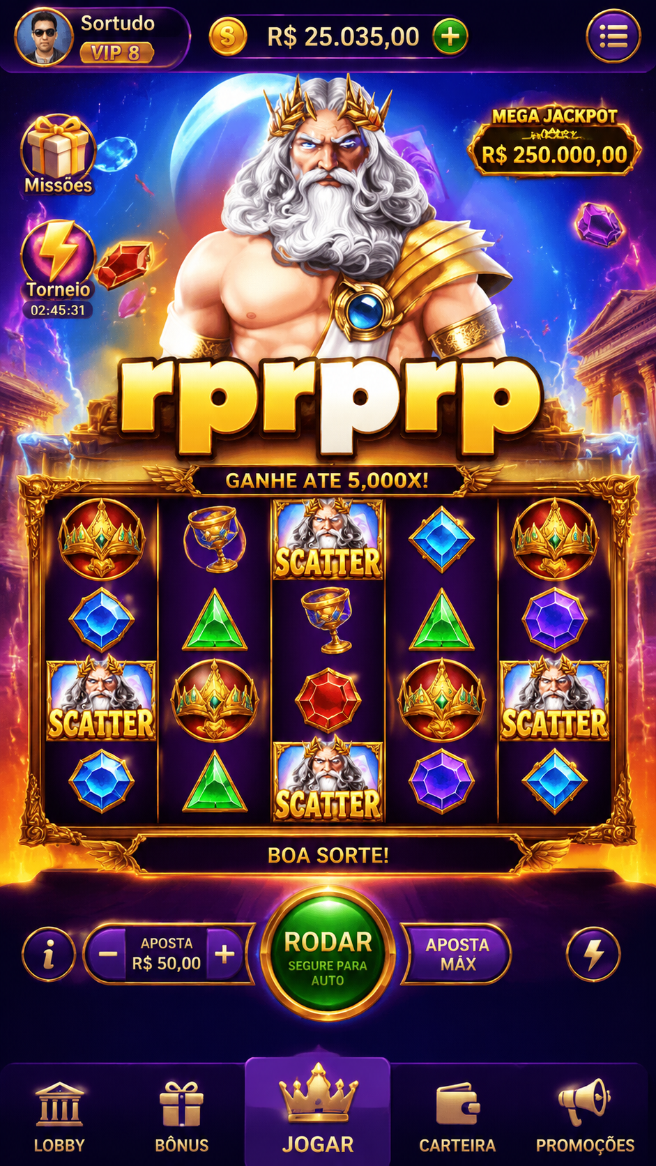Screenshot rprprp: Game Slot Seru dengan Animasi Halus dan Bonus Menarik