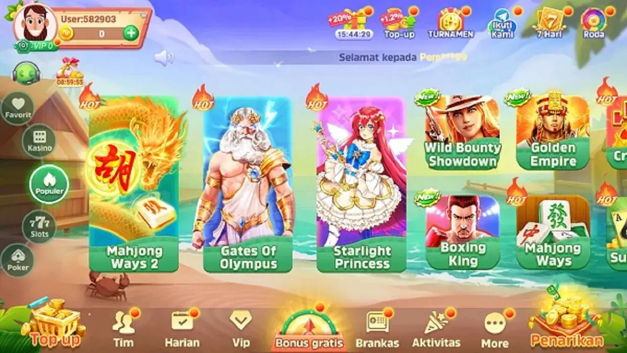 Screenshot RR999 APK: Game Slot dengan Visual Menarik dan Gameplay Seru