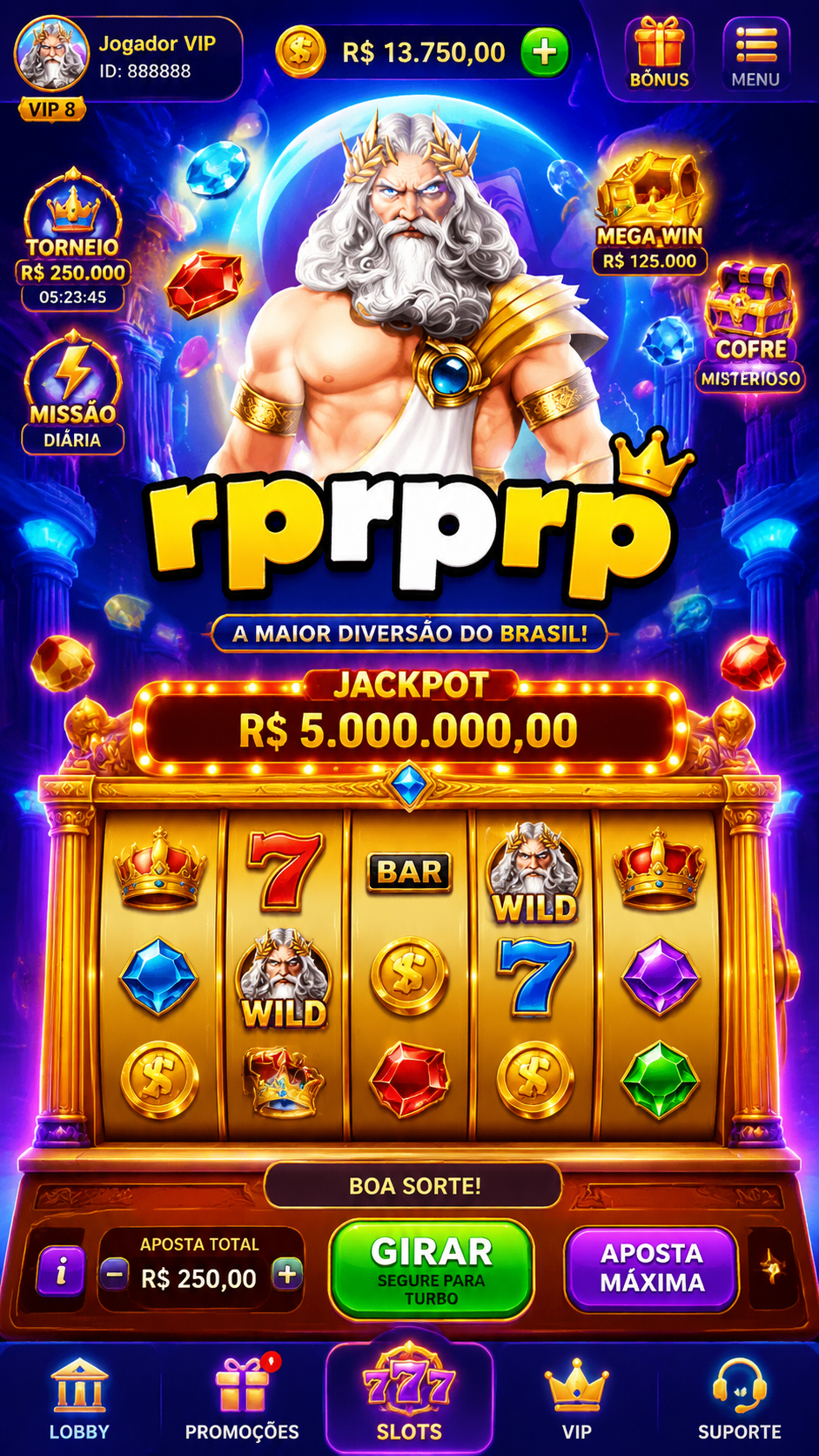 Screenshot rprprp: Game Slot Seru dengan Animasi Halus dan Bonus Menarik