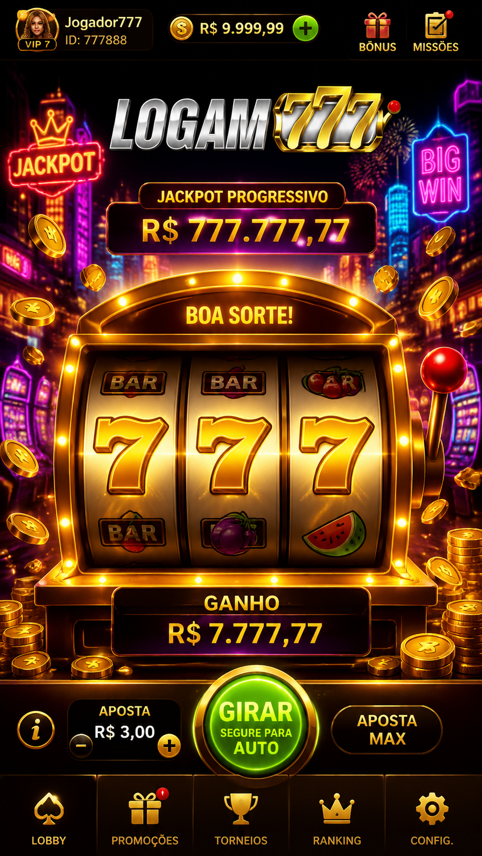 Screenshot logam777 APK 5.7.1