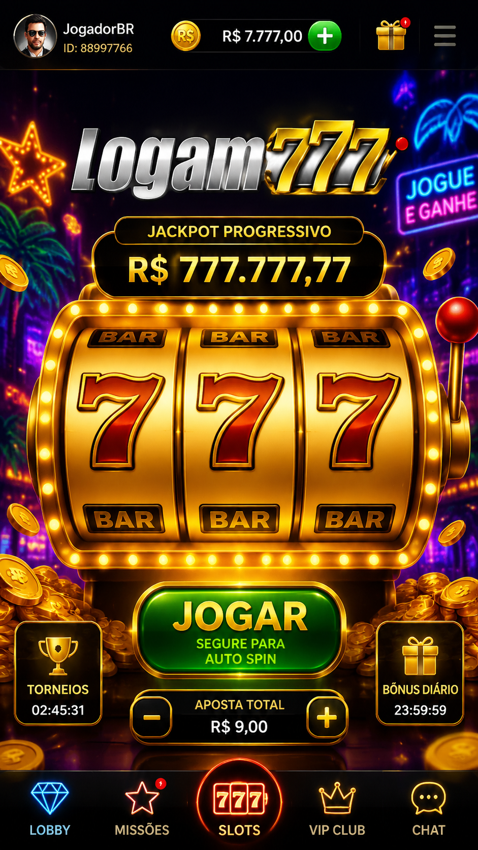Screenshot logam777 APK 5.7.1