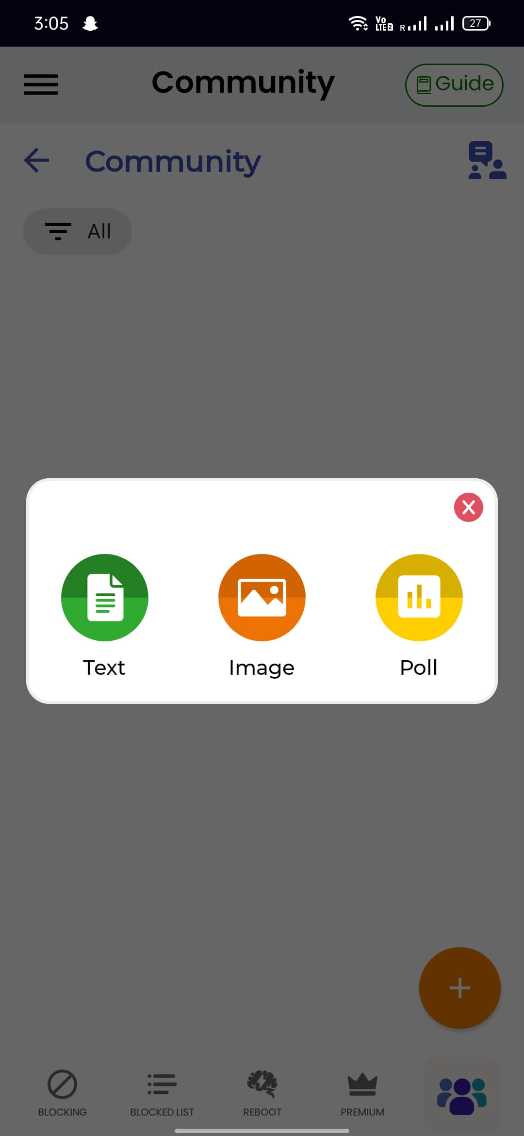Screenshot BlockerX APK untuk Memblokir Konten yang Mengganggu