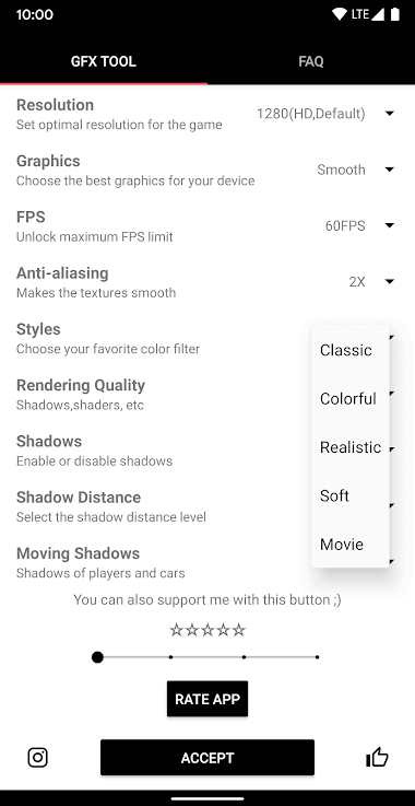 Screenshot GFX Tool APK v10.4.0 untuk Optimasi Grafik PUBG