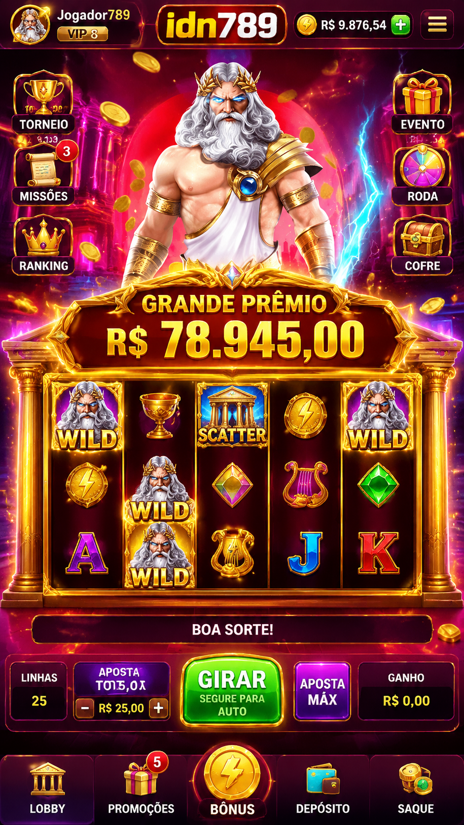 Screenshot idn789 APK