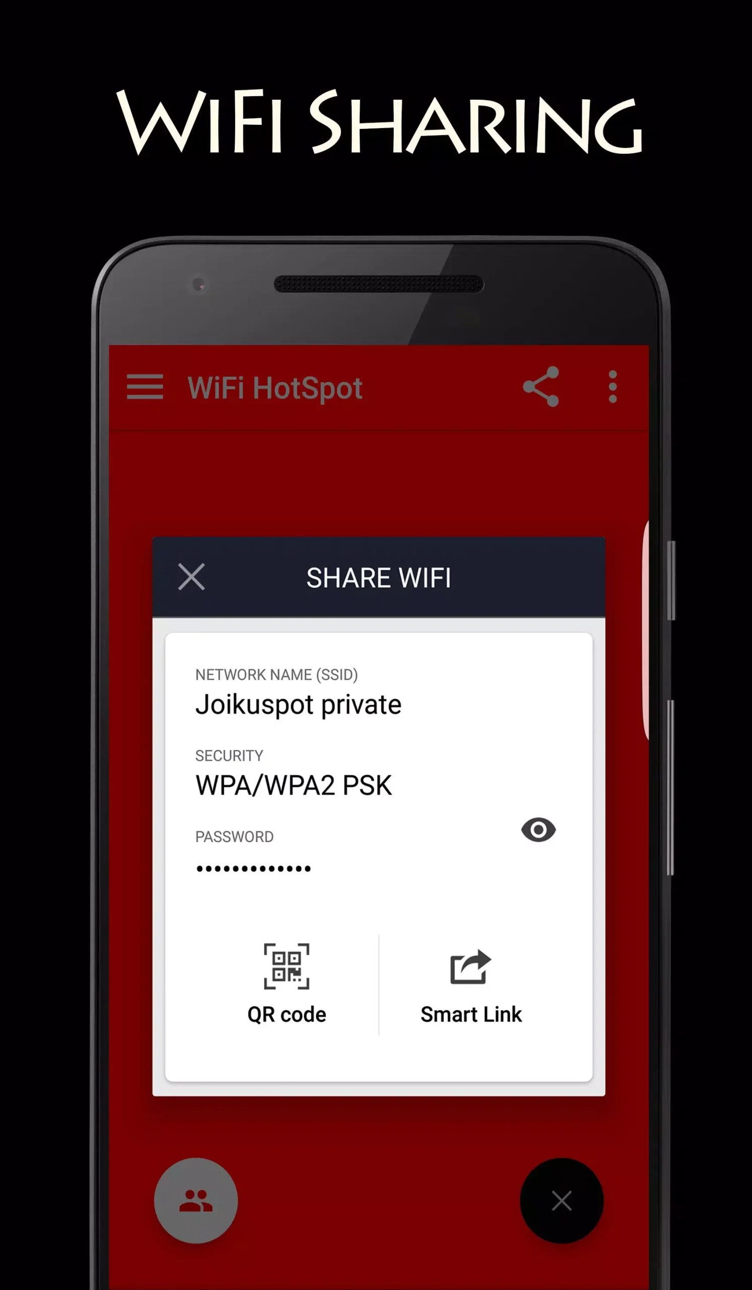 Screenshot JoikuSpot WiFi Hotspot APK