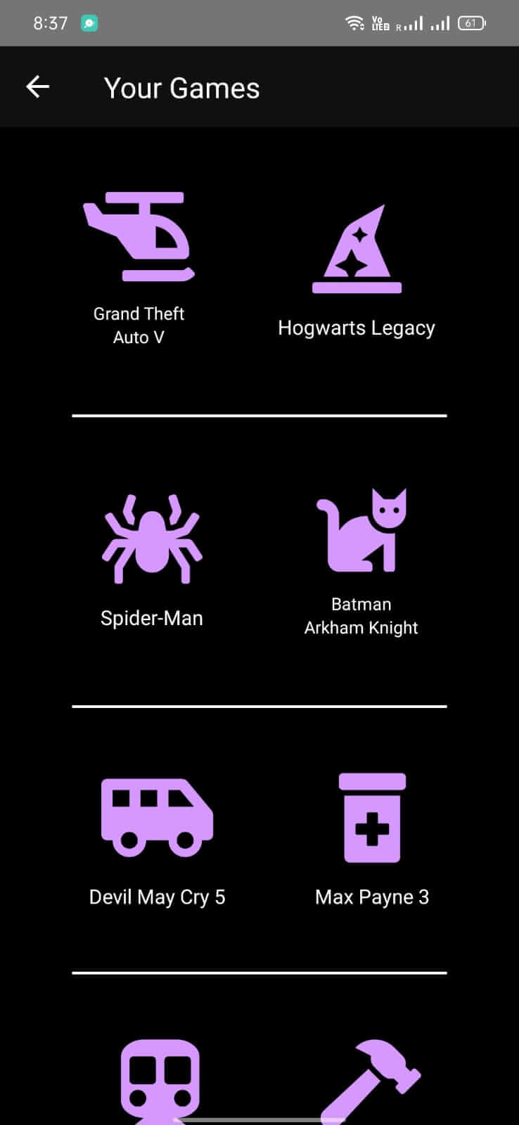 Screenshot The Gaming Project APK