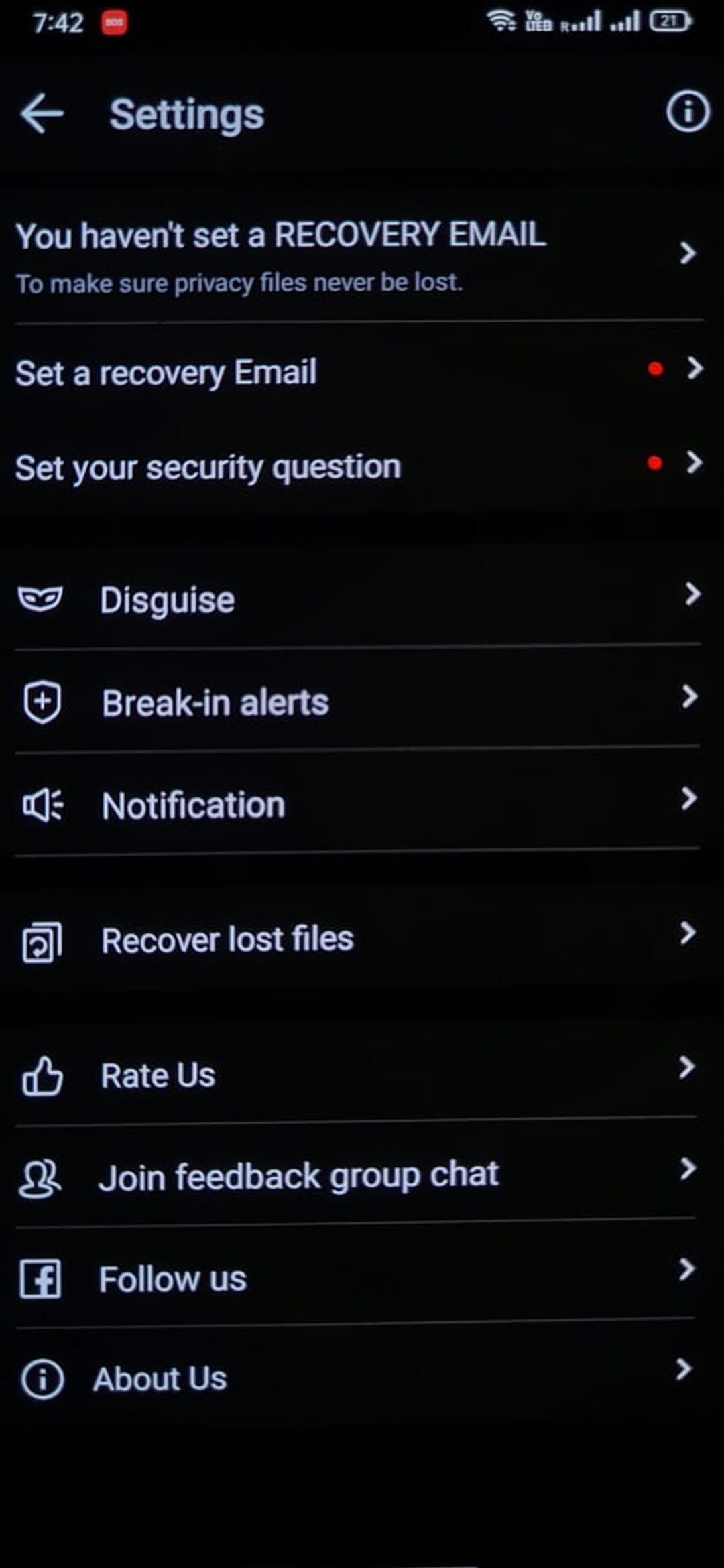 Screenshot HideX - Calculator Lock APK v3.5.17.4