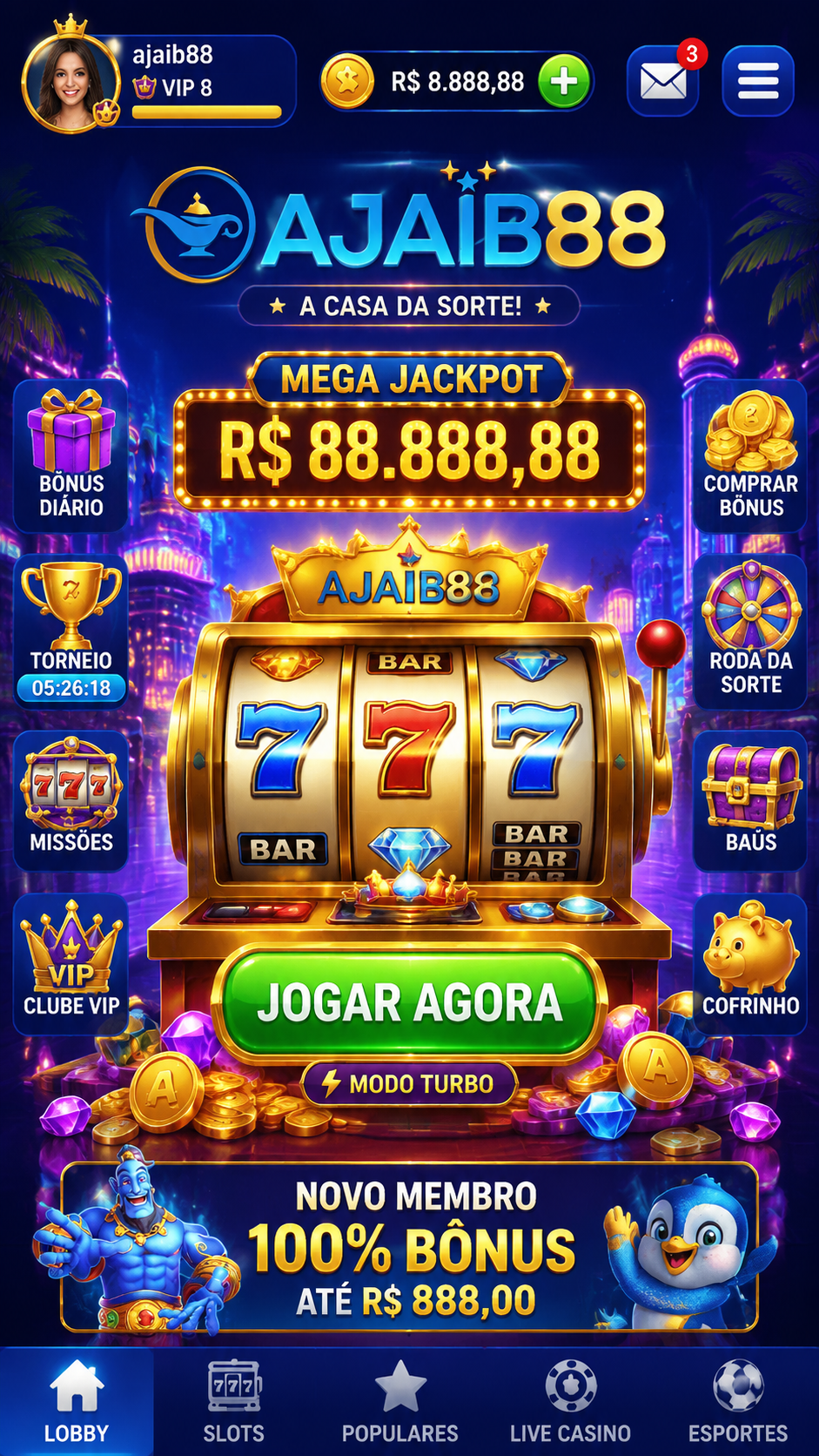 Screenshot Ajaib88 APK 7.2.1