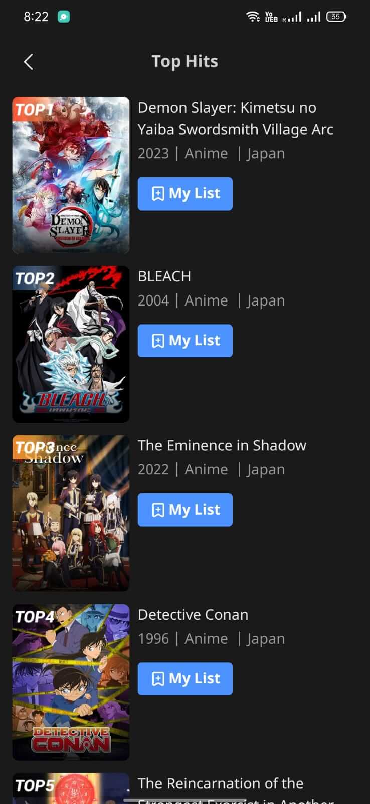 Screenshot Bstation APK v3.79.1