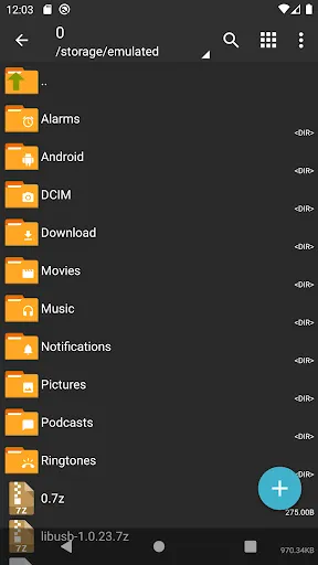 Screenshot ZArchiver Donate APK 1.0.10