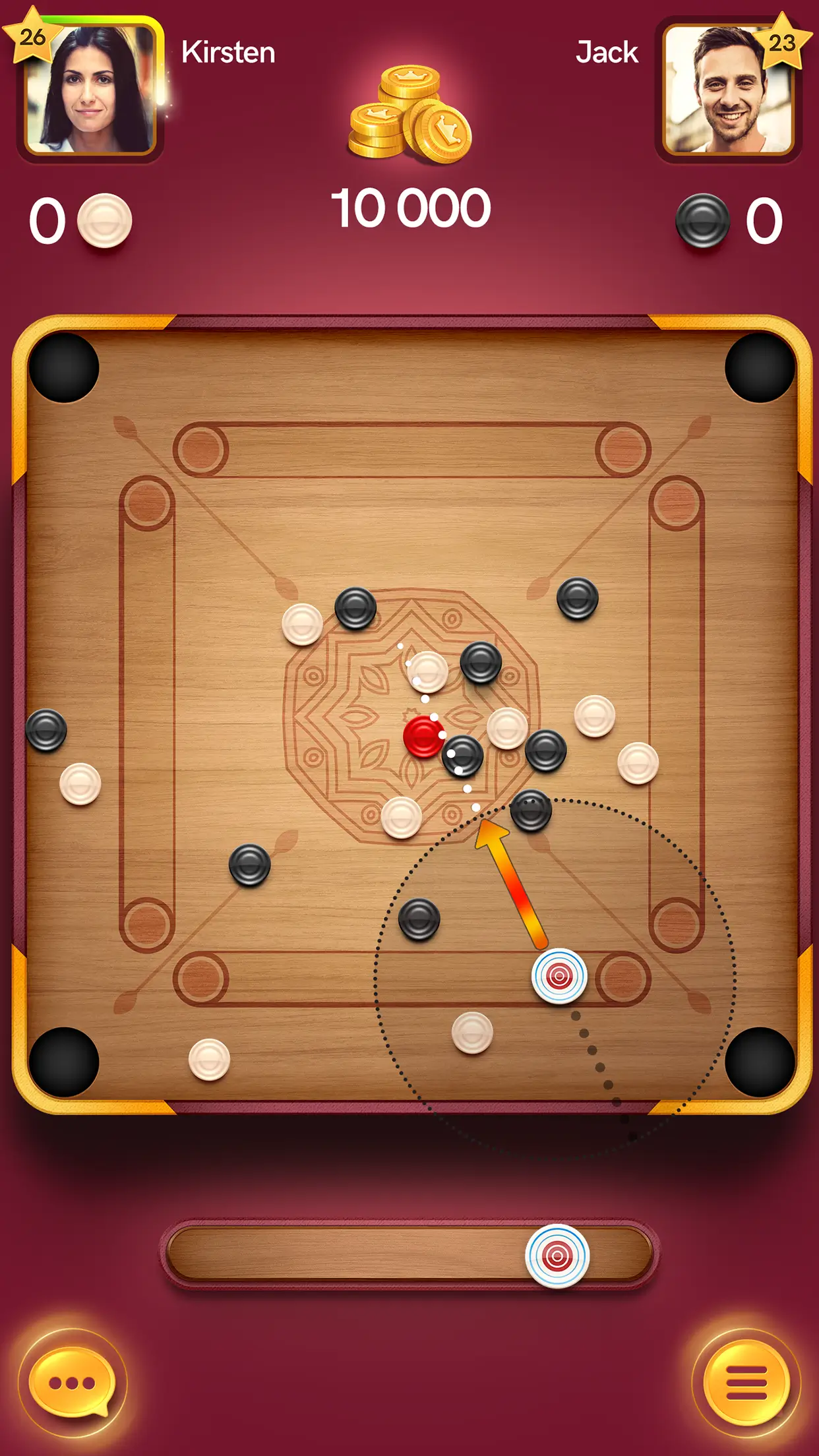 Screenshot Carrom Pool MOD APK v18.14.0 (Unlimited Money)