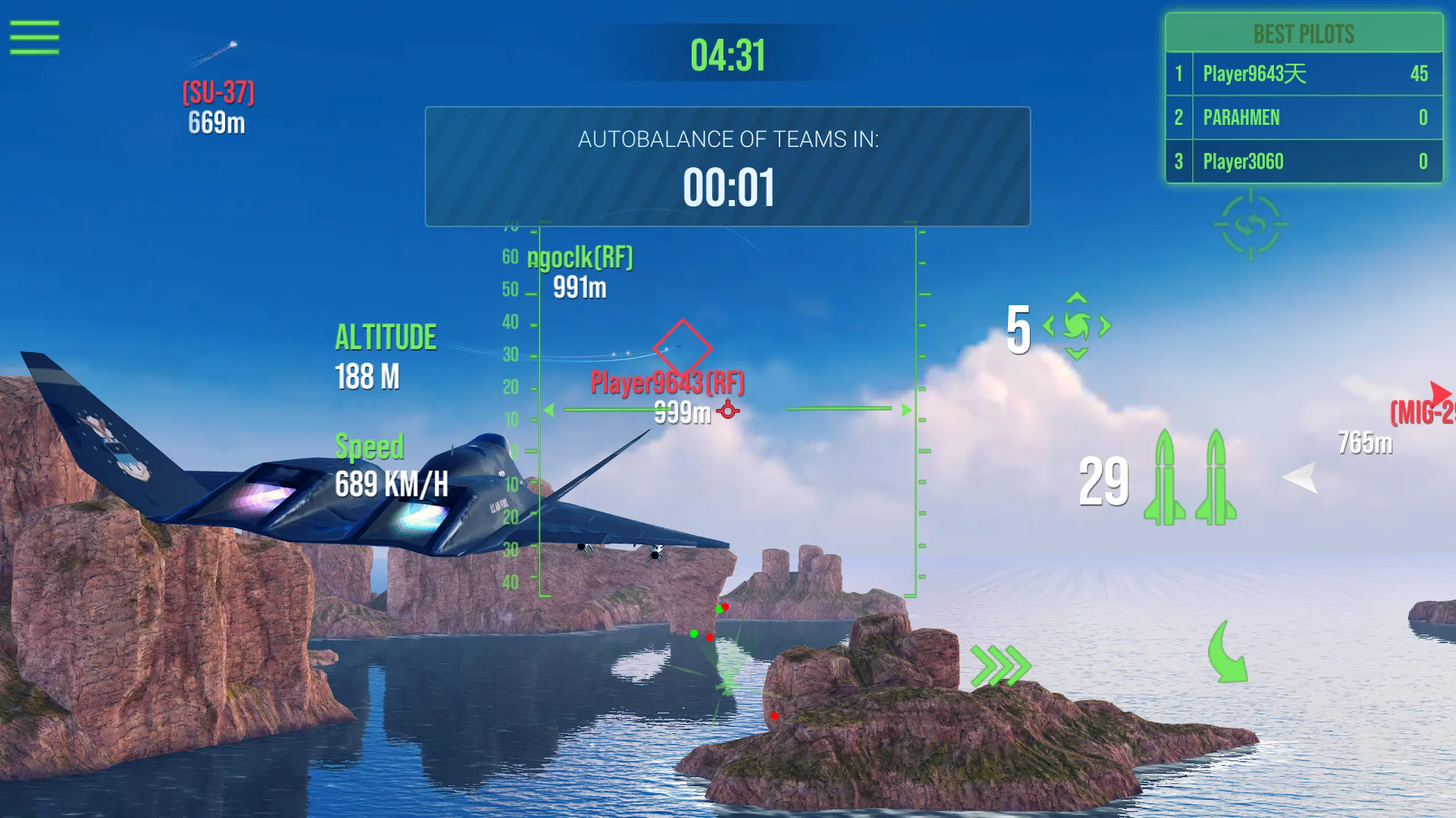 Screenshot Modern Warplanes APK v1.20.2