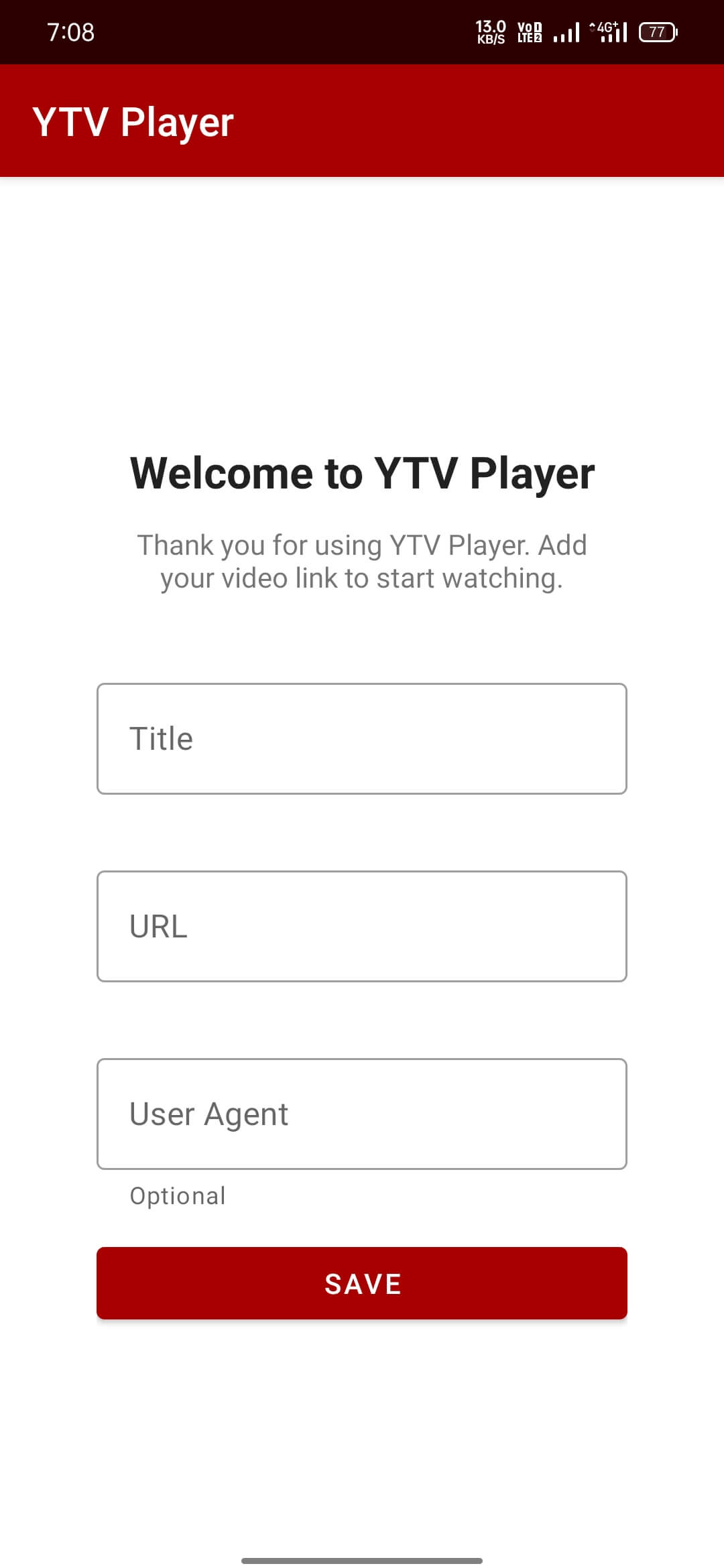 Screenshot YTV Player APK v14.0