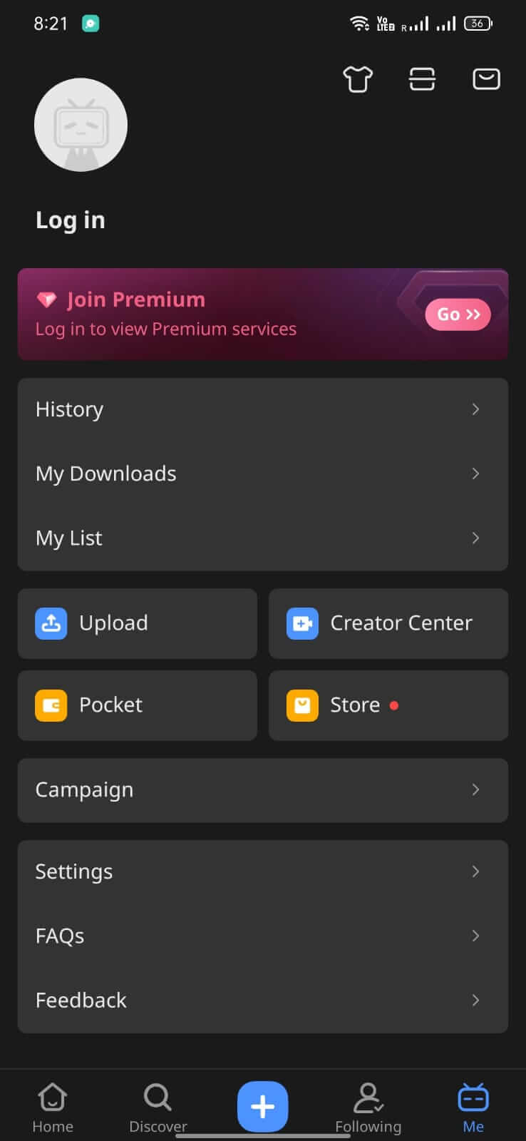 Screenshot Bstation APK v3.79.1