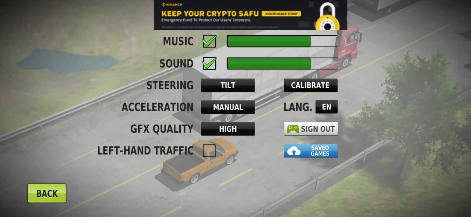 Screenshot Traffic Racer APK