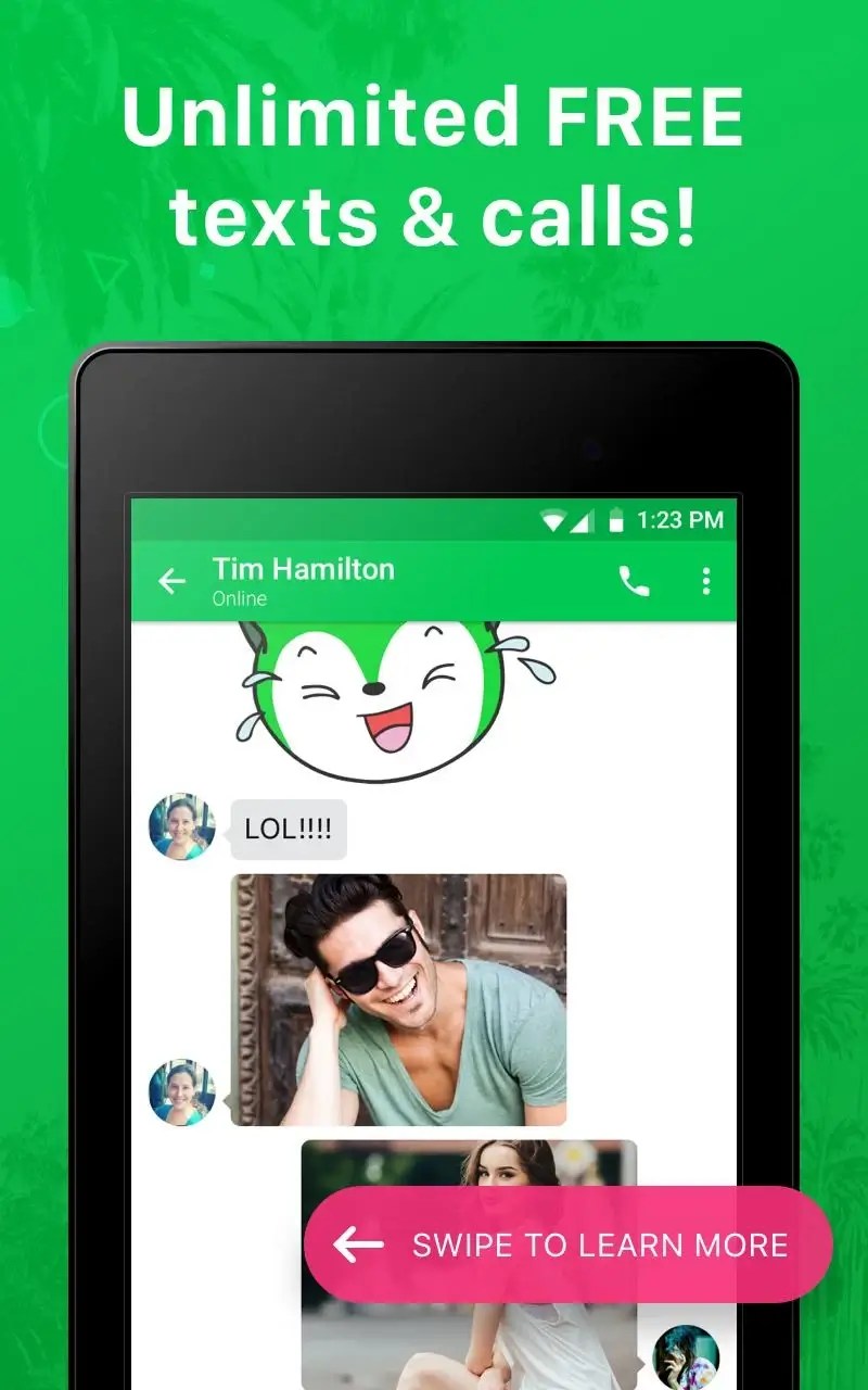 Screenshot Nextplus APK v3.3.4 untuk Android