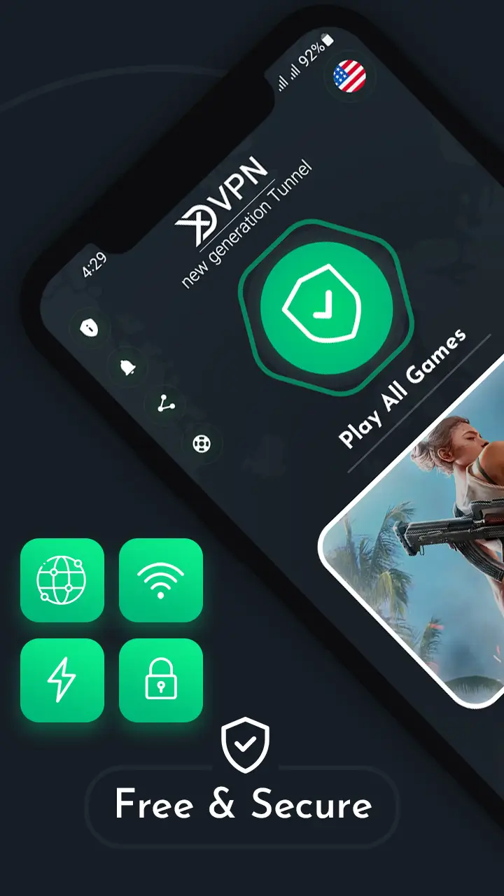 Screenshot Xd VPN APK 22.0 untuk Android