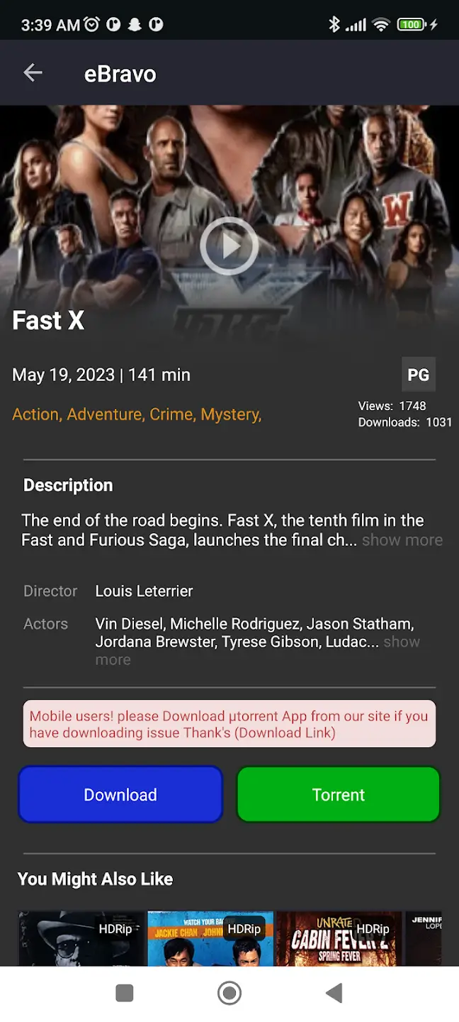 Screenshot eBravo APK v9.0.0.9