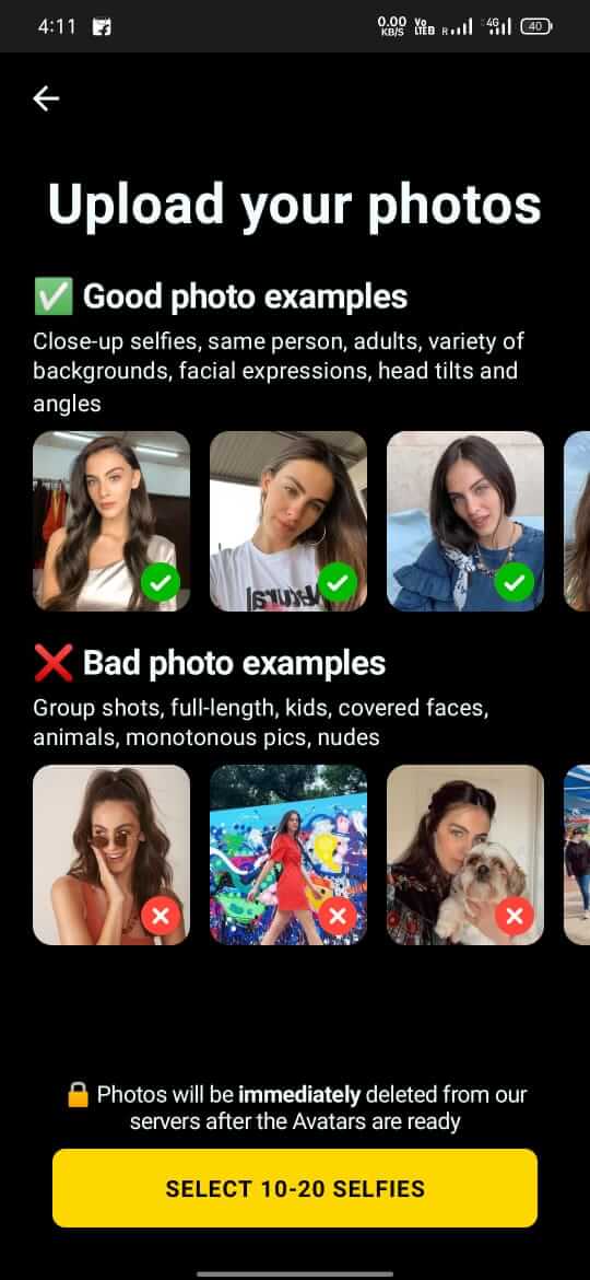 Screenshot Lensa APK (v6.3.0+859) Download untuk Android