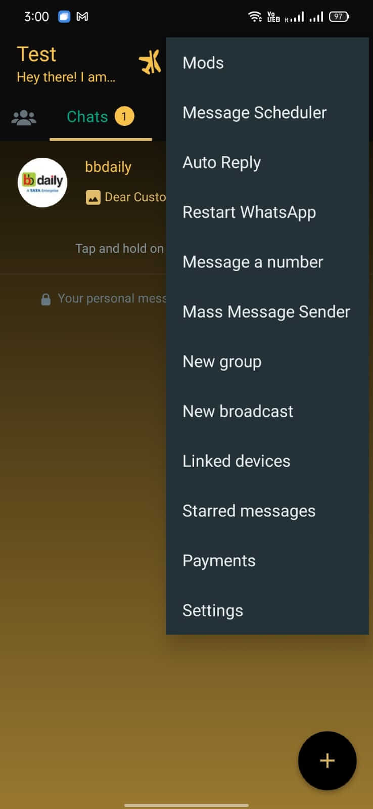 Screenshot WhatsGold APK 44.10 untuk Android