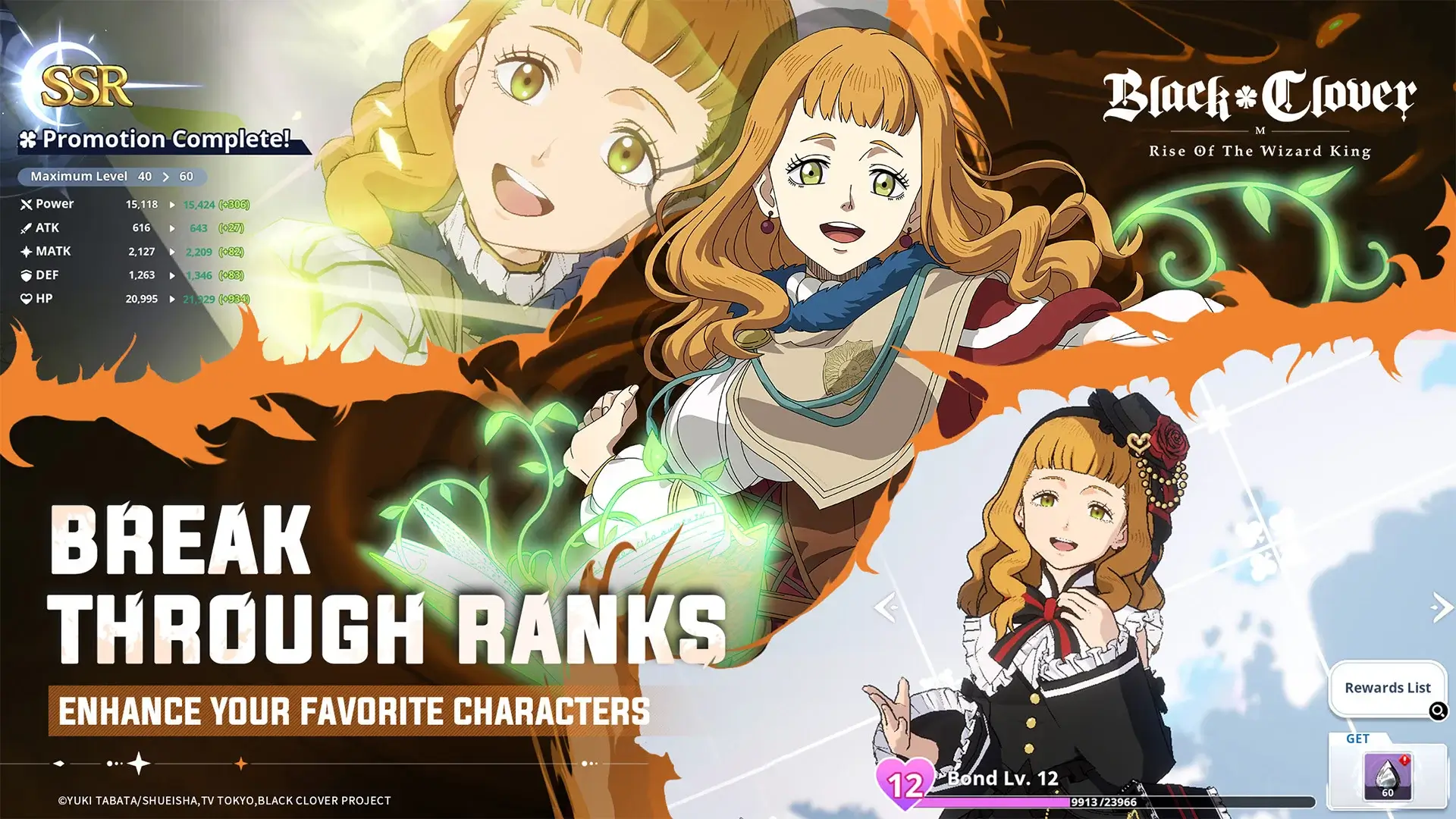Screenshot Black Clover M APK v1.20.019