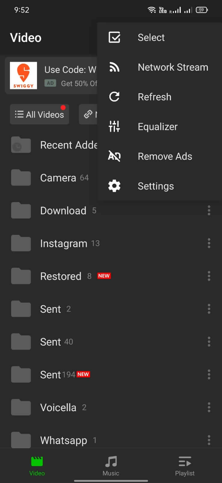 Screenshot XPlayer APK