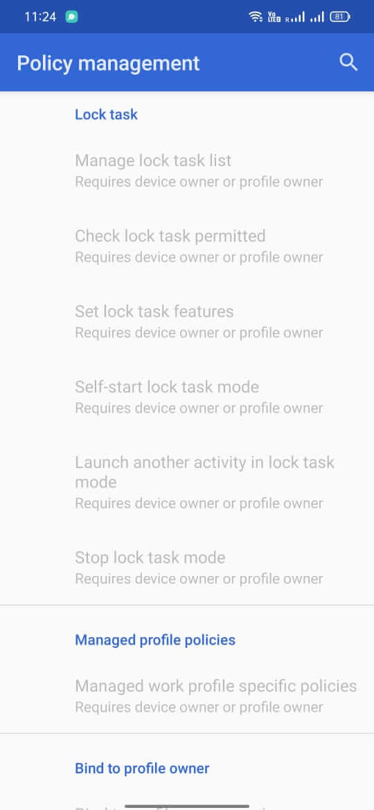 Screenshot Test DPC APK 9.0.16 untuk Uji Aplikasi Android