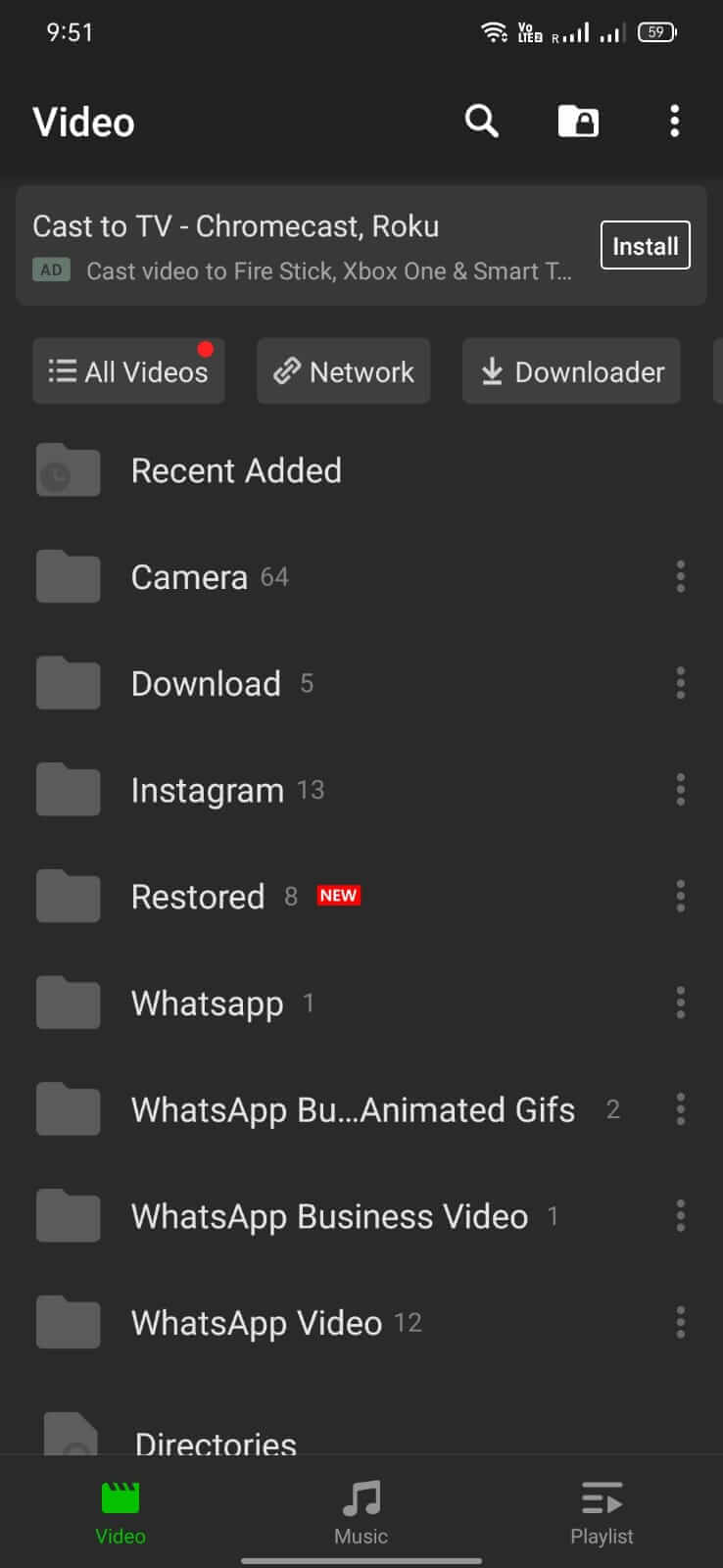Screenshot XPlayer APK