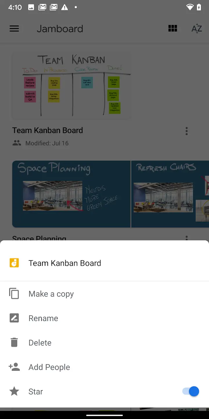 Screenshot Jamboard APK untuk Android