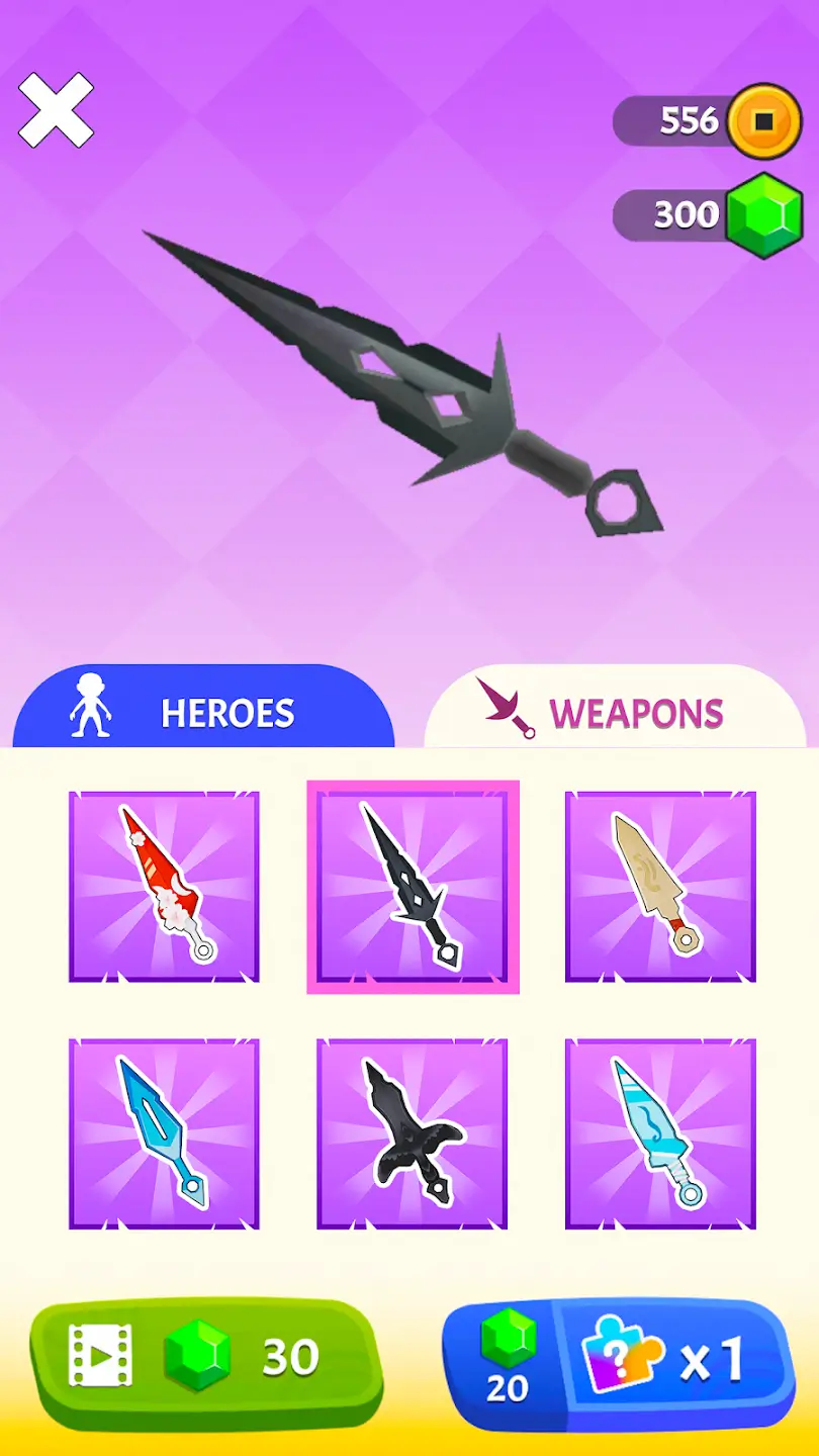 Screenshot Kunai Master APK v0.7.56
