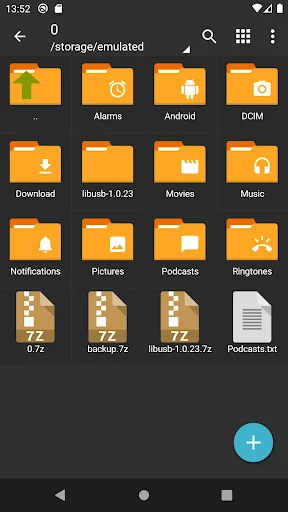 Screenshot ZArchiver Donate APK 1.0.10