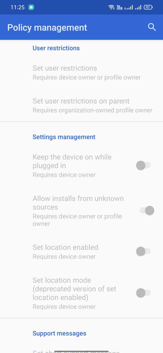 Screenshot Test DPC APK 9.0.16 untuk Uji Aplikasi Android