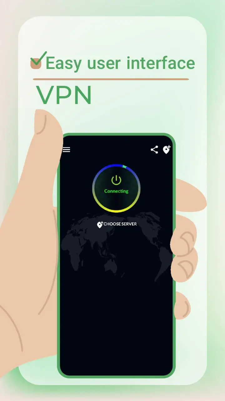Screenshot Giti VPN APK v104.0 untuk Android
