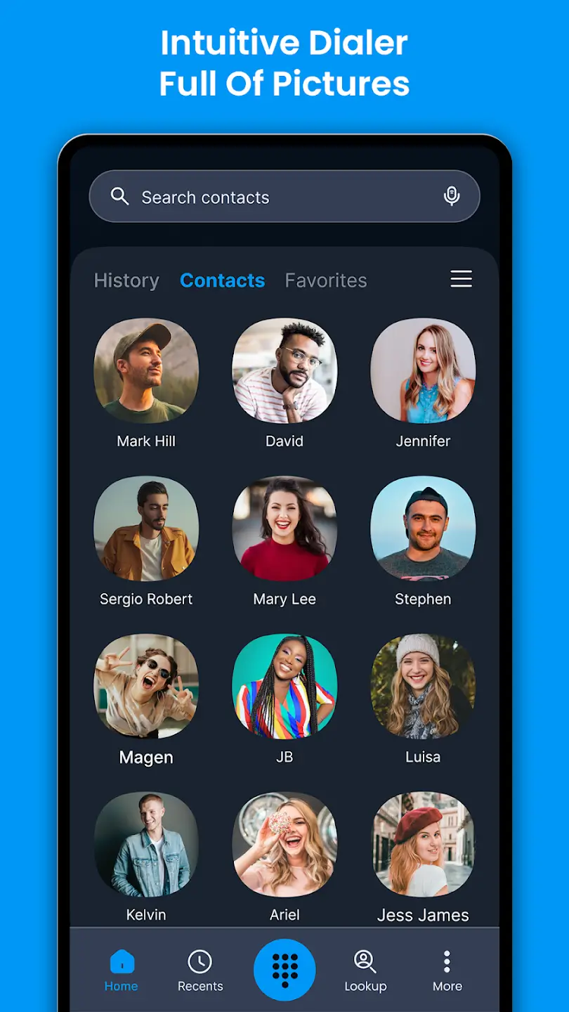 Screenshot Eyecon APK untuk Caller ID & Kontak