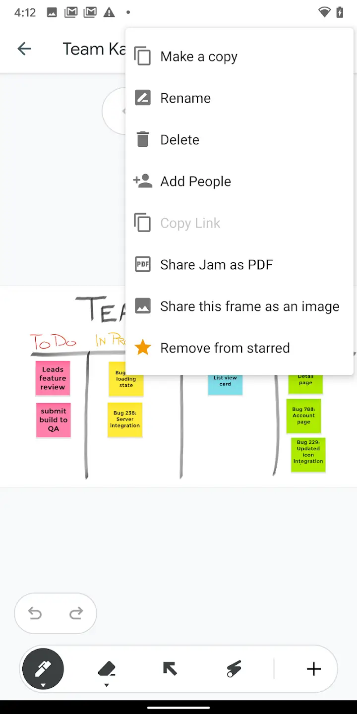 Screenshot Jamboard APK untuk Android