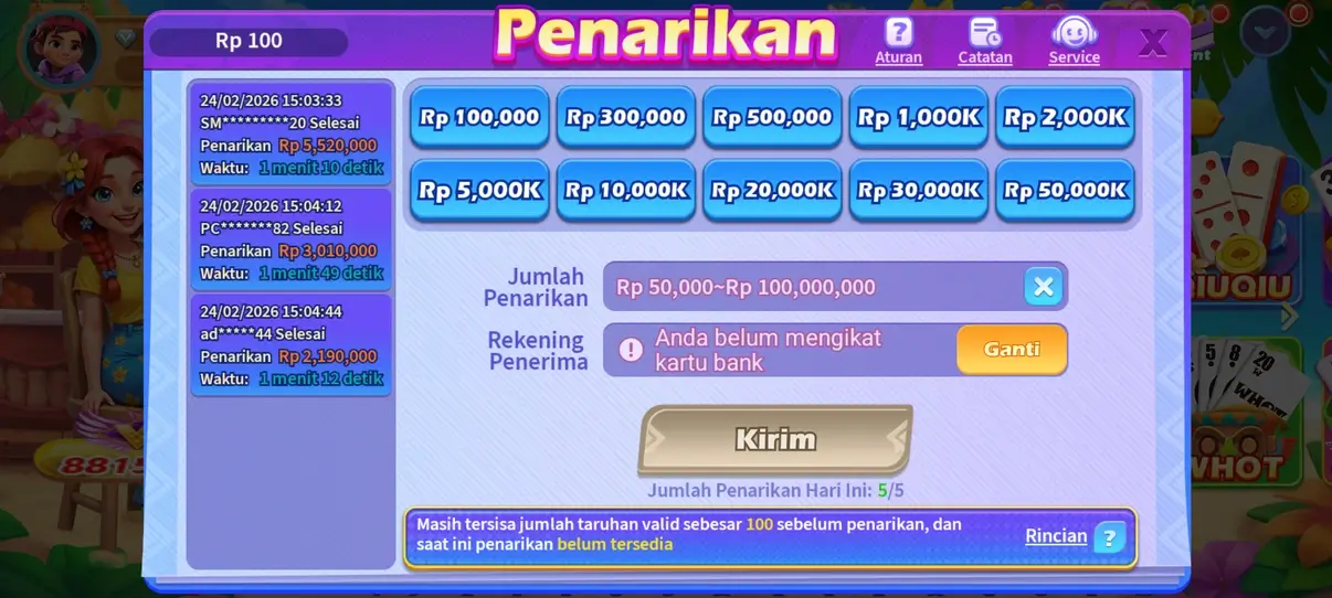 Screenshot Hoki APK v9.9
