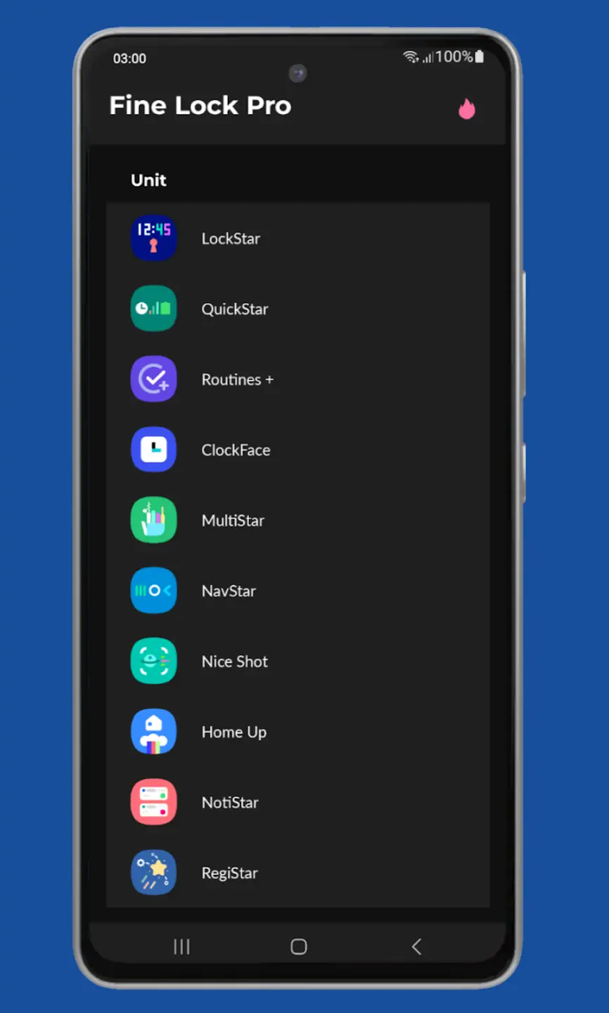 Screenshot Fine Lock APK v1.3.13 untuk Samsung