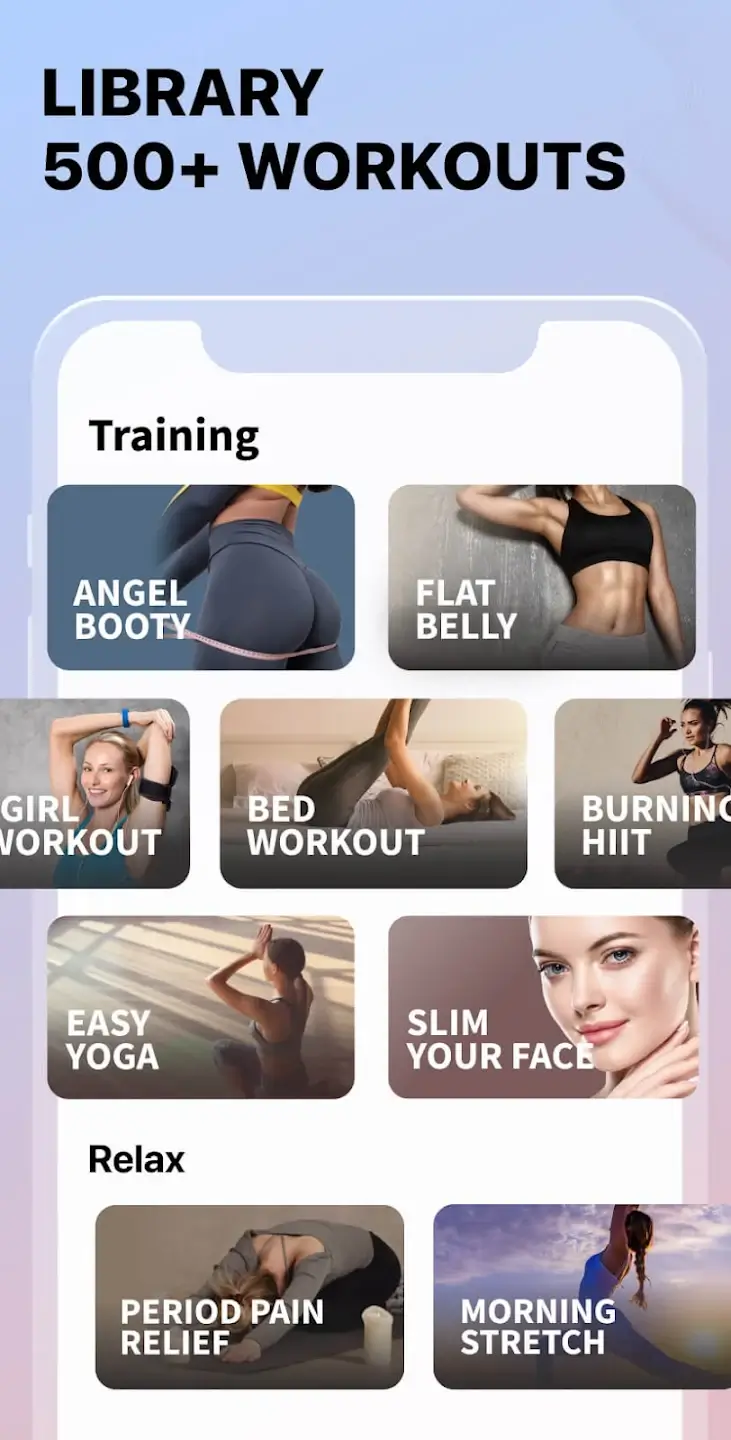 Screenshot Female Fitness APK v2.0.2 untuk Latihan di Rumah