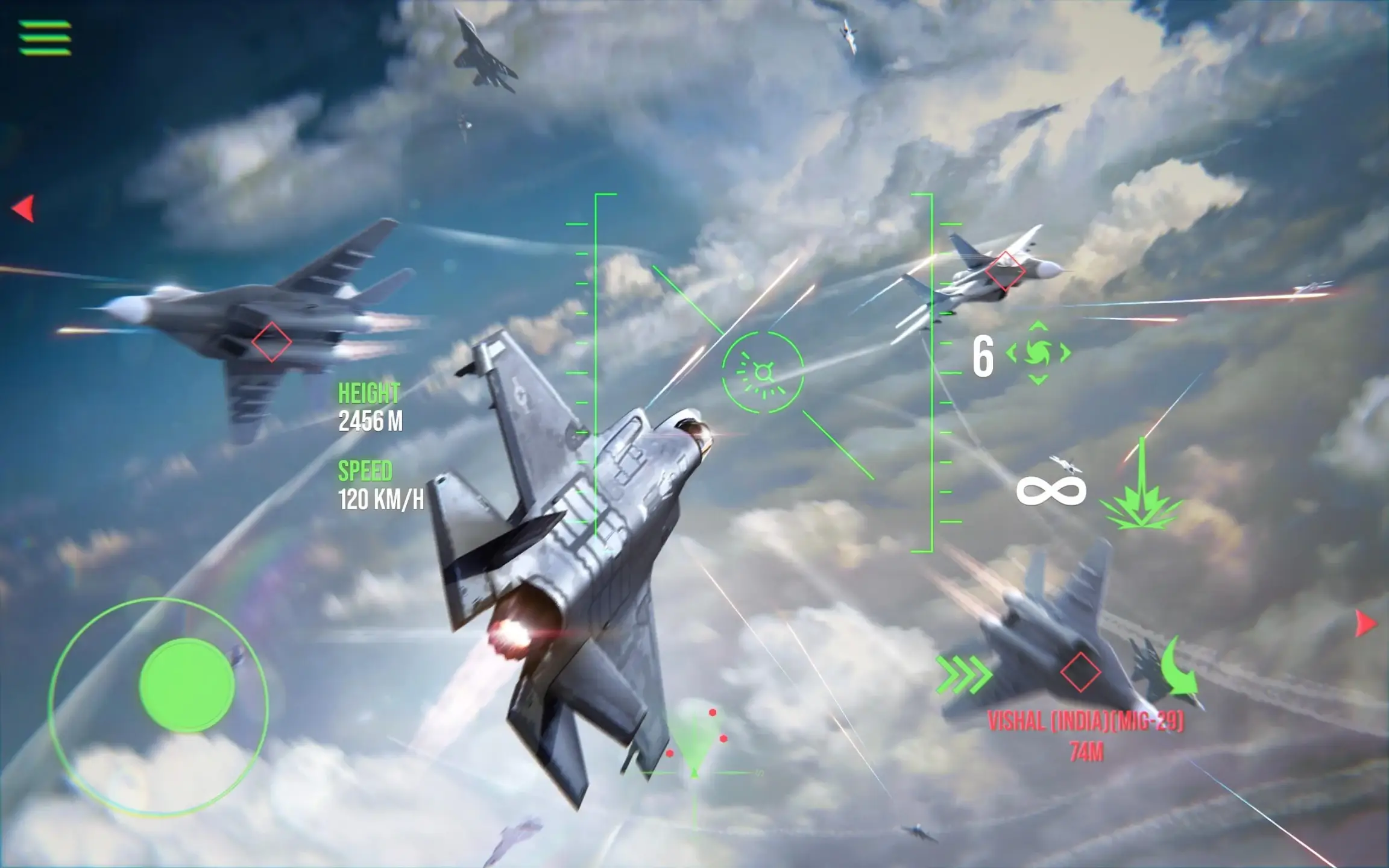 Screenshot Modern Warplanes APK v1.20.2