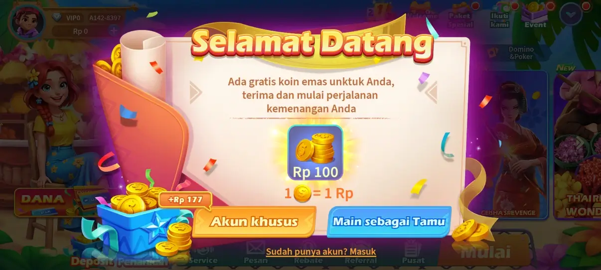 Screenshot Hoki APK v9.9