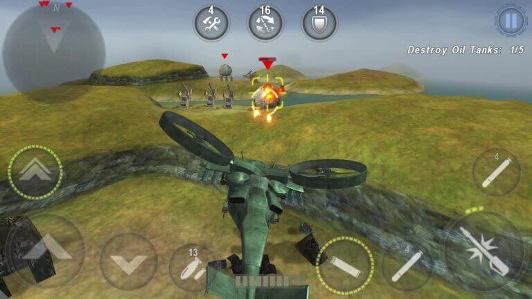 Screenshot GUNSHIP BATTLE: Helicopter 3D APK v2.8.21