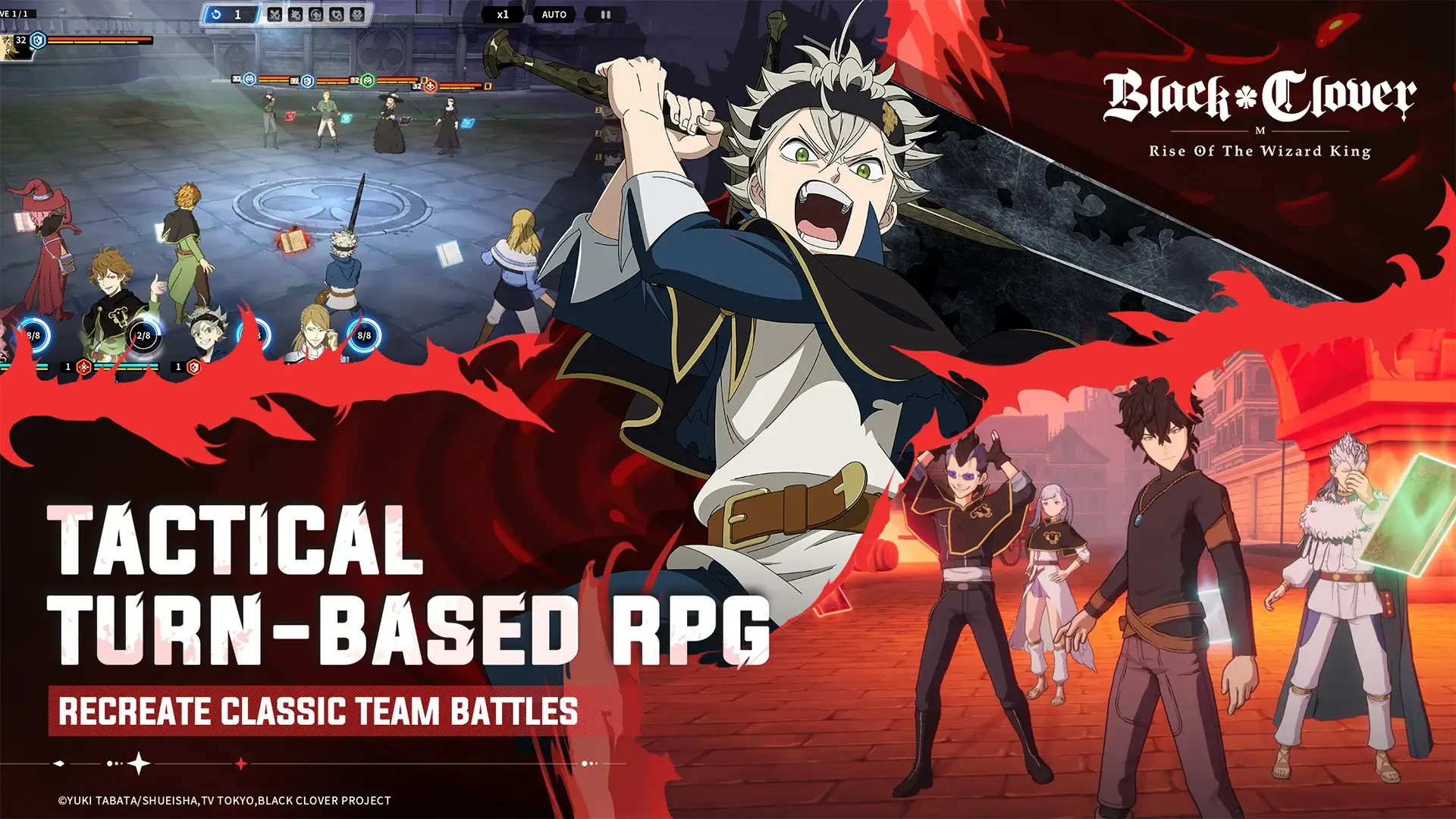 Screenshot Black Clover M APK v1.20.019