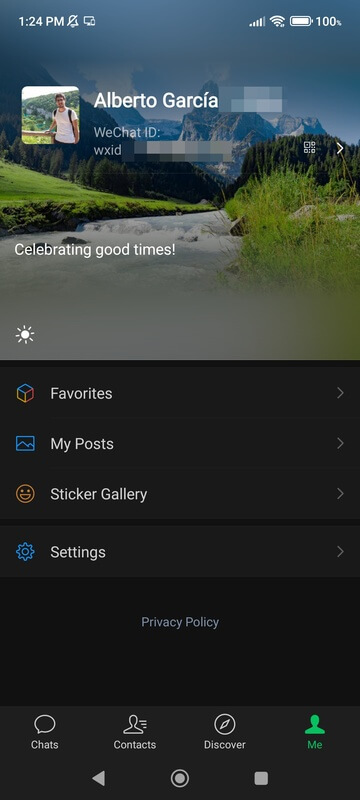 Screenshot WeChat APK 8.0.71