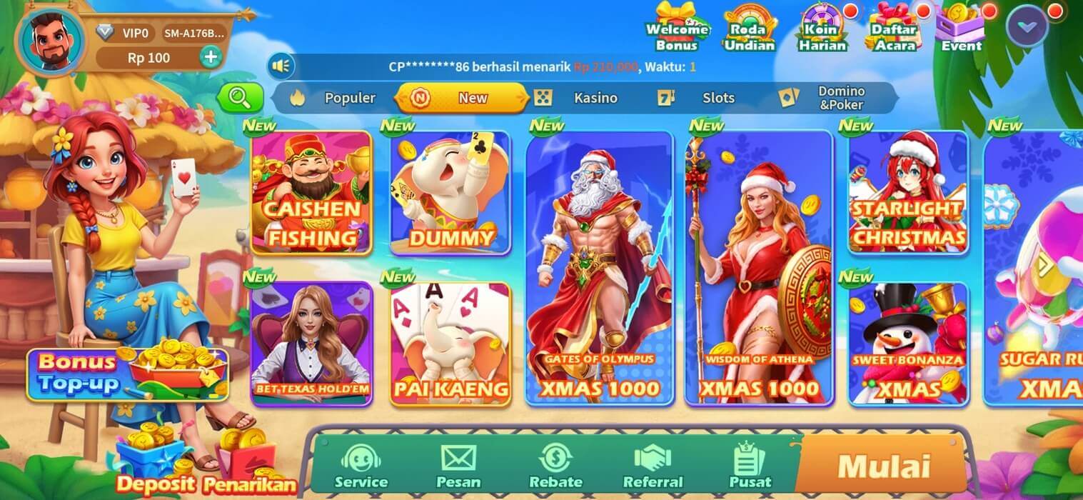 Screenshot PT777 APK v13.99: Game Slot dan Kartu Seru di Android