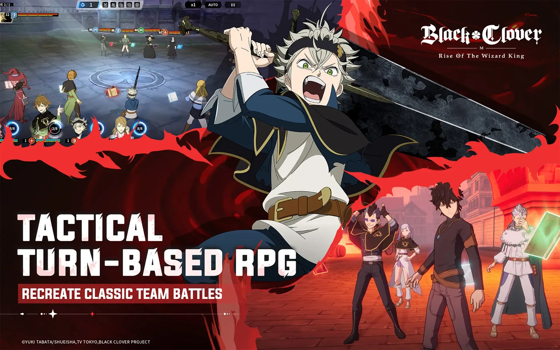 Screenshot Black Clover M APK v1.20.019